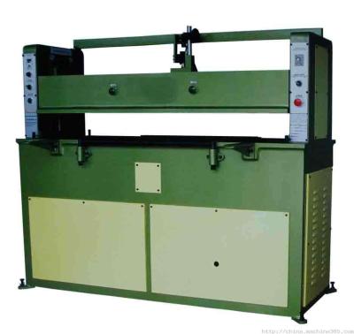 China 0.10m/S Seissor Speed Hydraulic Flat Cutting Machine , Die Cutting Press Machine for sale