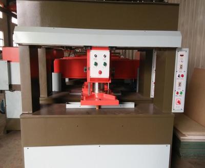 China Tennis Leather Cutting Press Machine , Hydraulic Press Die Cutting Machine  for sale