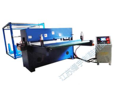 China PLC Control Automatic Hydraulic Die Cutting Machine Inputting By Conveyor Belt for sale