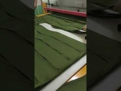 Fabric Auto Cutting Machine Conveyor Belt 3KW - 4KW