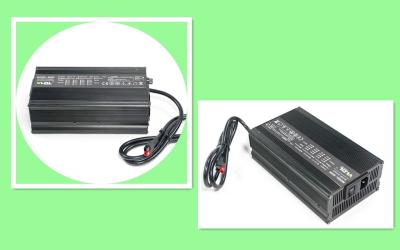 China 72V 6A HV Battery Charger 2.5 KG For LiFePO4 Battery Packs With Black Silver Case for sale