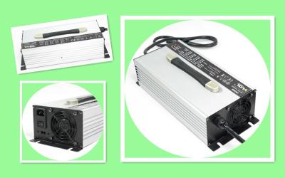 China 4 Steps Portable Automatic Battery Charger 48V 25A High Power With Aluminum Housing for sale