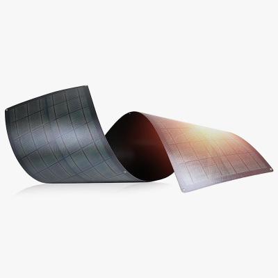 China 100% Flexible Rollable Solar Panels For RV Marine / Amorphous Silicon Material for sale