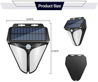 China Luz accionada solar 6000K de la pared de la radio LED del garaje de la yarda de DC6V con 3 modos a elección en venta