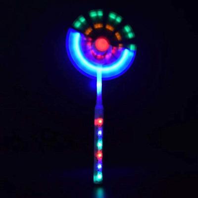 China Flash Dinosaur Glow Stick Windmill Solar Gift Light Double Head Toy for sale