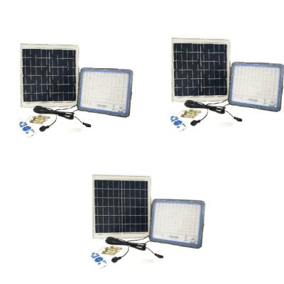 China 360LED 6500K 100 watts projetor solar exterior IP67 impermeável de 200 watts à venda