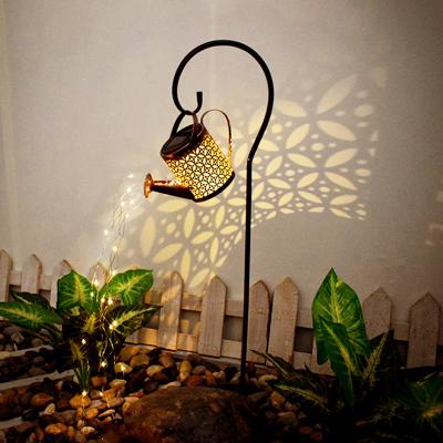 China Polvilhando a luz exterior posta solar da lanterna do chuveiro impermeável das luzes de fada à venda