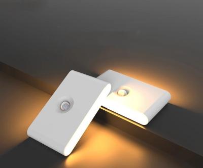 Chine Nuit de remplissage sans fil de salle de bains de Cabinet de couloir de chambre à coucher de lumière de mur d'induction de corps humain d'USB de lumière de nuit d'induction de LED à vendre