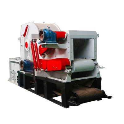 China 55KW Industrial Drum Wood Chipper GX216 30mm Wood Chips Making Machine for sale