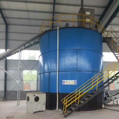 China Abonamiento del fertilizante de la tonelada 8M3/D de la máquina de proceso del abono de las aves de corral de HCJ 30 en venta