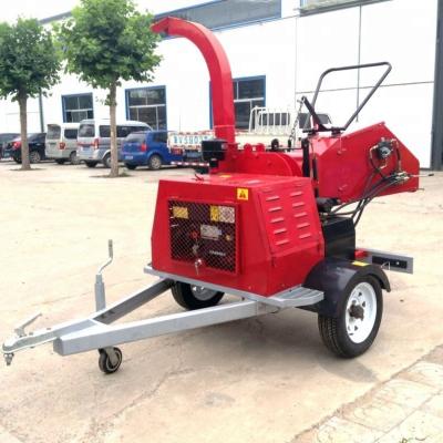 China DWC40 Hydraulic Diesel Wood Chipper 40HP 40mm Chips Cutting for sale