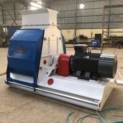 China GXP Diesel 30mm Wood Blocks Hammer Mill Machine CNC System for sale