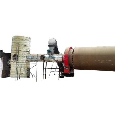 China 7.5kw GHG Small Single Drum Rotary Dryer Wood Blocks Fuel for sale