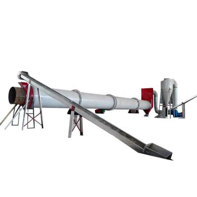 China 12M Length Industrial Rotary Dryer For Wood Chips Mineral Powder for sale