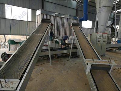 China 2.2KW 40.3m3/H Industrial Belt Conveyors 650mm Belt Conveying Equipment for sale