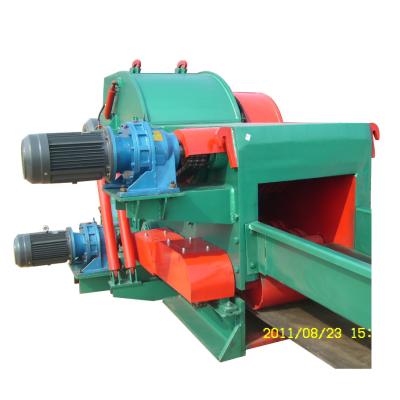 China Factory Using Wood Crusher Machine 30 Ton Capacity  220KW 40CM Diamter Log Chipping for sale