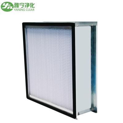 China ISO9001 Fiberglass Air Filter Media H13 H14 H15 HEPA Filter for sale