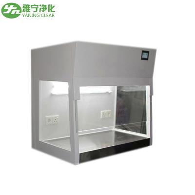 China Custom Desk Top Laminar Flow Cabinet Mini Modular Laboratory Horizontal Vertical 150w for sale