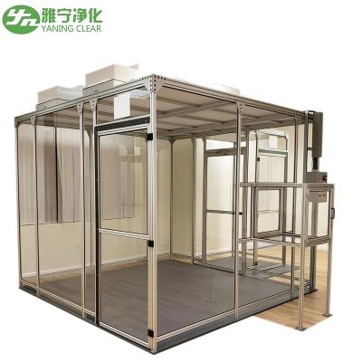 China Sterile Clean Room Booth Oem Class 100 Modular Iso 5 Iso 7 for sale