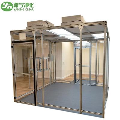 China Acrylic Sheet Hard Wall Portable Clean Room Modular Clean Room Design for sale