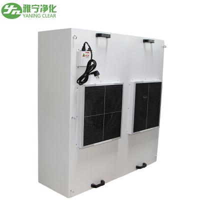 China Equipo de purificación Unidad de filtro de ventilador, unidad de filtro de ventilador de sala limpia HEPA en venta
