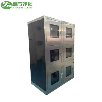 China Transfer Window 220v50hz Clean Room Pass Through Box Stainless Steel for sale