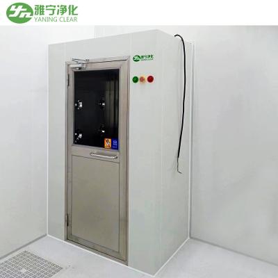 China YANING Air Shower Room H13 HEPA Filter Stainless Steel Clean Room Air Shower à venda