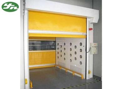China Cargo Air Showers For Clean Rooms , Decontamination Air Shower Roller Shutter Door for sale