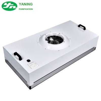 China AC 220 V 50 Hz FFU Fan Filter Unit Class 100 Purification Grade , 0.35-0.65 M/S Air Velocity for sale