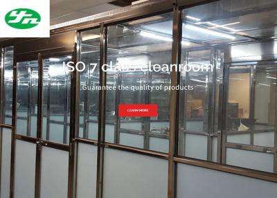 China FDA GMP ISO 7 Clean Room Booth Available As Single Pass Or Recirculating for sale