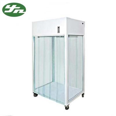 China Portable Clean Sampling Vehicle Small Laminar Flow Booth For Pharmaceutical for sale