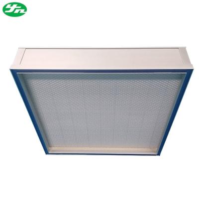 China Los filtros de aire de encargo del marco de aluminio, poliuretano sellaron el filtro de H14 HEPA en venta