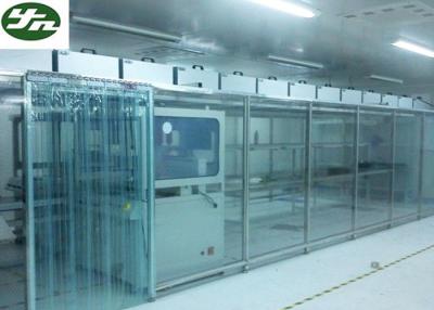 China ISO Approved Clean Room Modular Soft Wall Aluminum Frame For OLED Production for sale