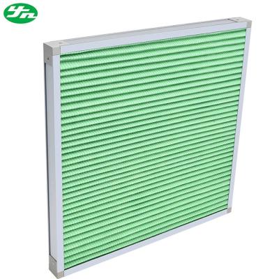 China High Performance Pre Air Filter G1 ~ G4 Pleated Panel Filter CE / ISO Aproved for sale