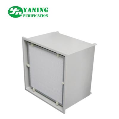 China High Performance Hepa Filter Terminal Box , Hepa Filter Module With Draught Fan for sale