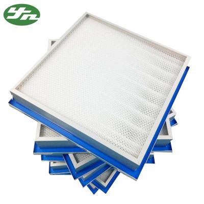 Chine Les filtres du joint HEPA du gel U15, filtres à air de pièce de HEPA faciles installent avec Jelly Glue bleue à vendre