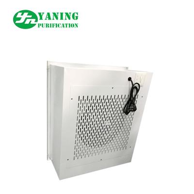 China caja del filtro de Hepa del sitio limpio de 220V 50HZ con el volumen de aire del ³ /H de la fan el 1800m del proyecto en venta