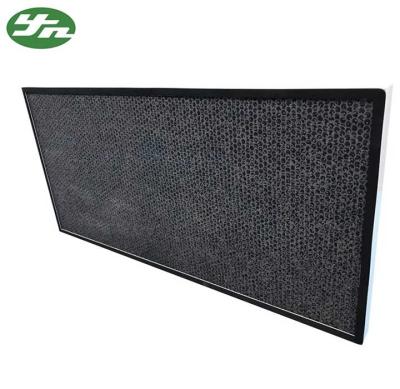 China Honeycomb Activated Carbon Air Filter Aluminium Frame For Air Purification for sale