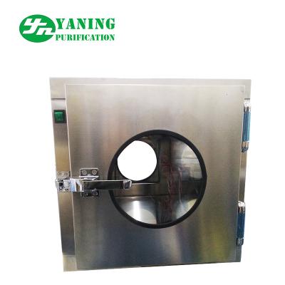 China Stainless Steel Ordinary Cleanroom Pass Box / Transfer Box 0.2m-0.60m/S Average Speed for sale