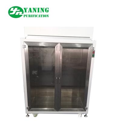 China Mini Laminar Flow Clothes Storage Cabinets With Doors , SS Clean Room Furniture for sale