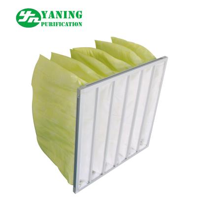 China Yellow F8 Hepa Filter / Bag Filter for sale