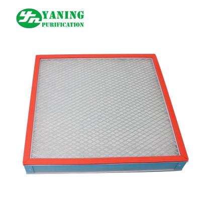 China Panel Pre Air Filter High Temperature Resistance With Aluminum Alloy Frame for sale