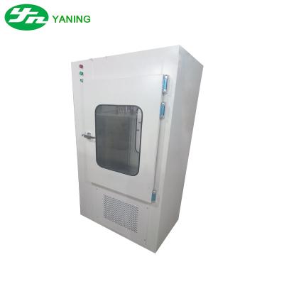 China Clean Room Air Shower Pass Box Powder Coating Steel Body 660*500*600mm External Size for sale