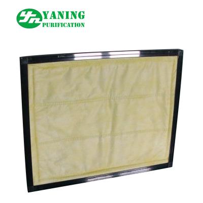 China Medium Efficiency Panel Pocket Air Filter , F8 Bag Filter For Clean Equipment for sale