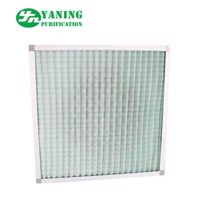 Cina Efficienza di filtro dell'aria 70%-95% della tasca di prefiltrazione con la doppia maglia metallica parteggiata in vendita