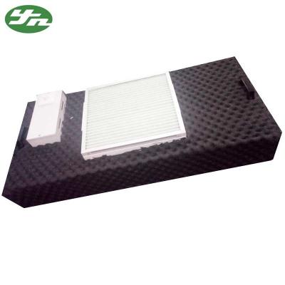 China Ceiling Mounted Hepa FFU Fan Filter Unit Lightweight With Black Insulation Cotton for sale