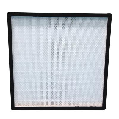 China Mini Deep Pleated Stainless Steel Hepa Filter H13 H14 High Efficiency Particulate for sale