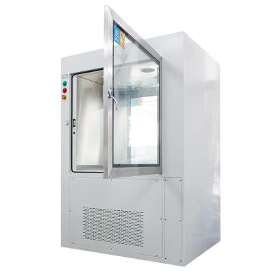 China Hepa / Pre Fliter Cleanroom Pass Box High Efficiency With Air Shower Nuzzles for sale