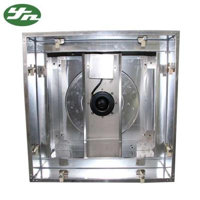 China 304 tipo de baixo nível de ruído da caixa de aço inoxidável do filtro BFU Hepa do exaustor para o quarto desinfetado à venda