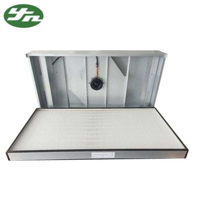 Китай Блок фильтра вентилятора Hepa чистой комнаты, катушка фильтрованная плита цинка отработанного вентилятора алюминиевая продается